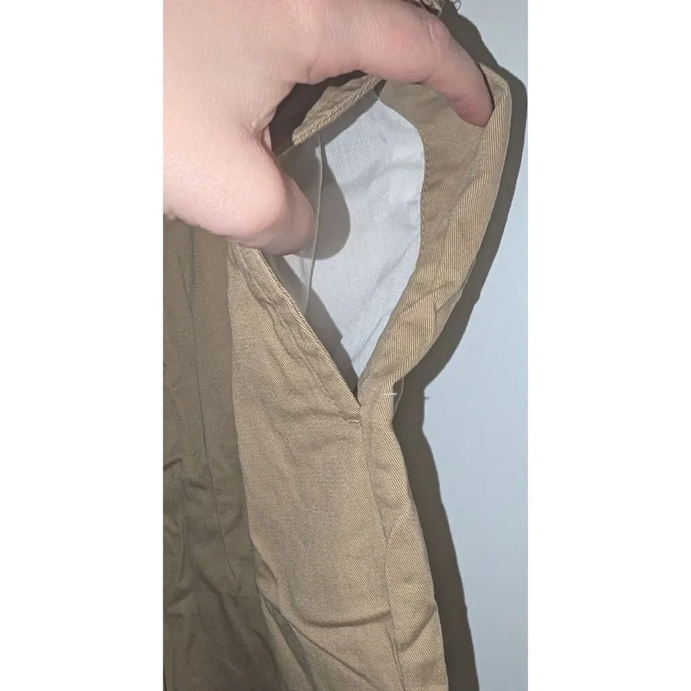 The Children's Place Stretch Chino Pants 4 Pack Size 20H Husky School Uniform